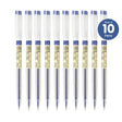 Flair Glass Gel Pen Waterproof - Pack of 10(Blue) - SCOOBOO - Gel Pens