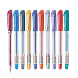 Flair Glitter Xtra Gel Pen Pack of 10 - SCOOBOO - Gel Pens