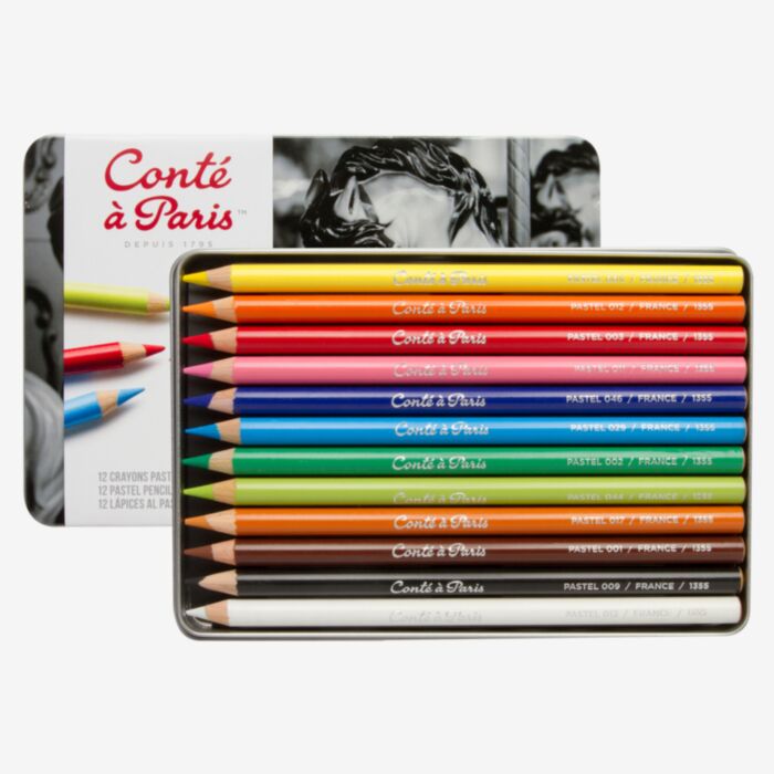 Conte a Paris Pastel Pencil Assorted - Set of 12
