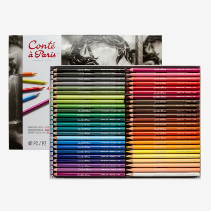 Conte a Paris Pastel Pencil Assorted - Set of 48