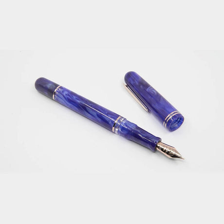 Gioia Metis Blue Aesthatic Rose Fountain Pen - SCOOBOO - GM-046-M - Fountain pen