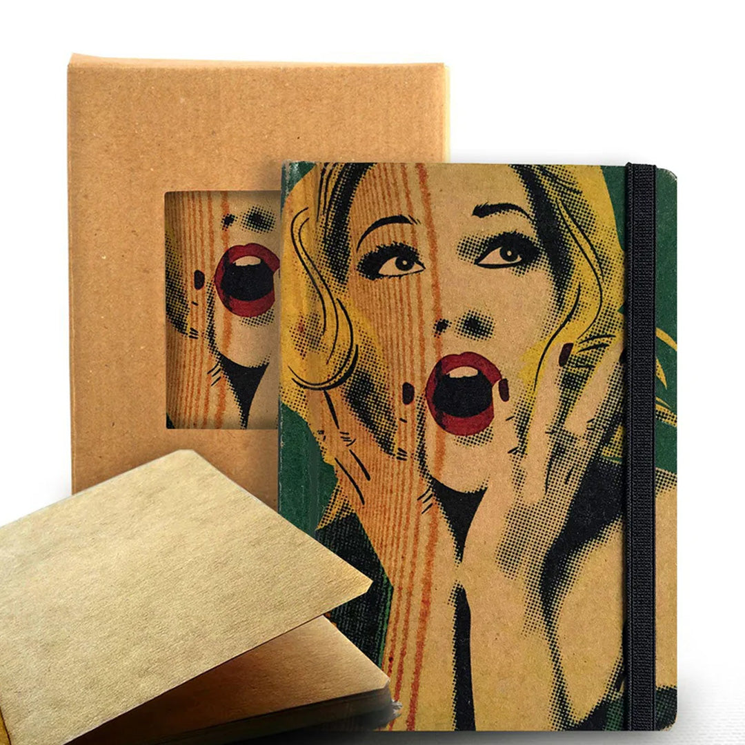 Mooch Marilyn Monroe A5 Plain Notebook