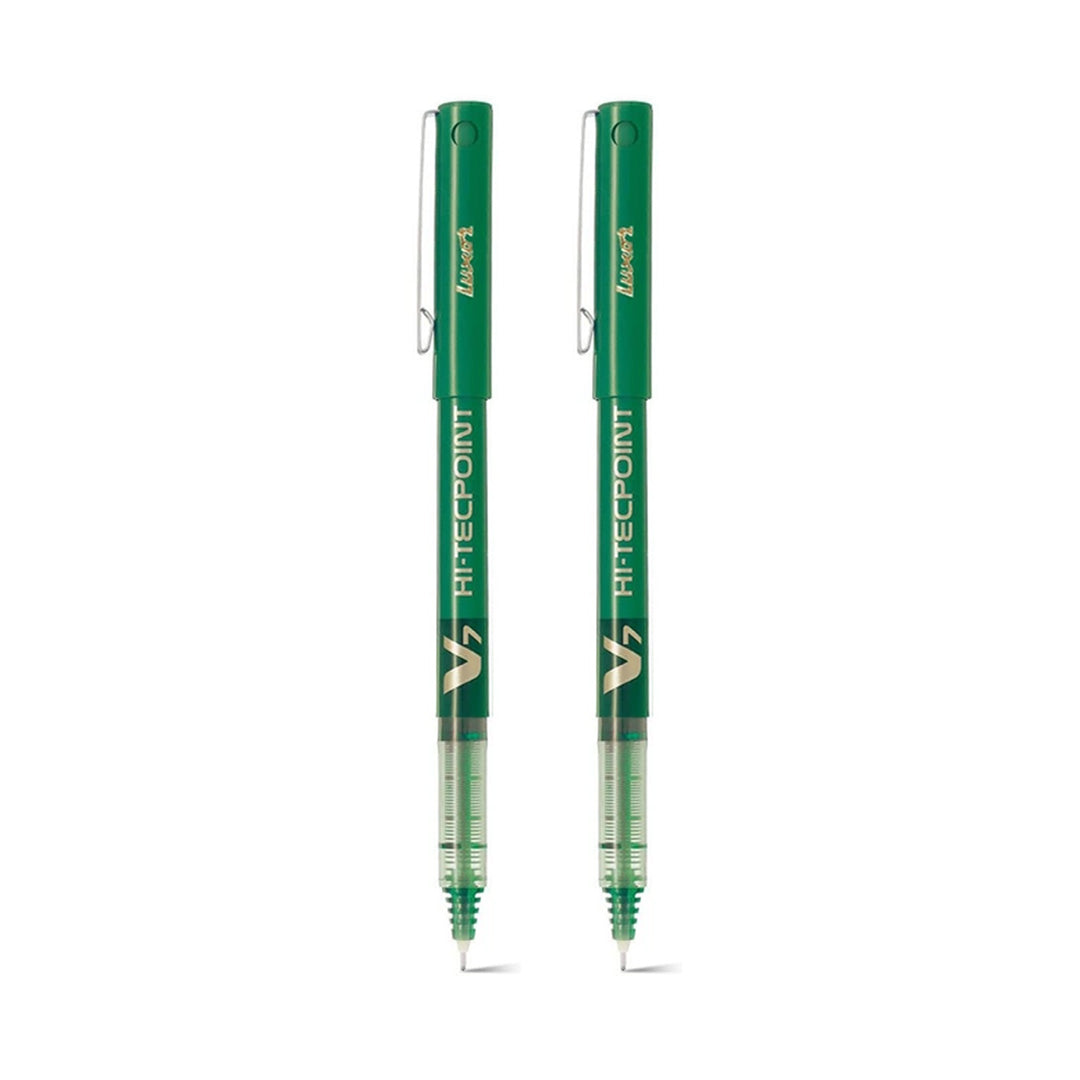 Pilot V7 Hi-Techpoint Roller Ball Pen Set