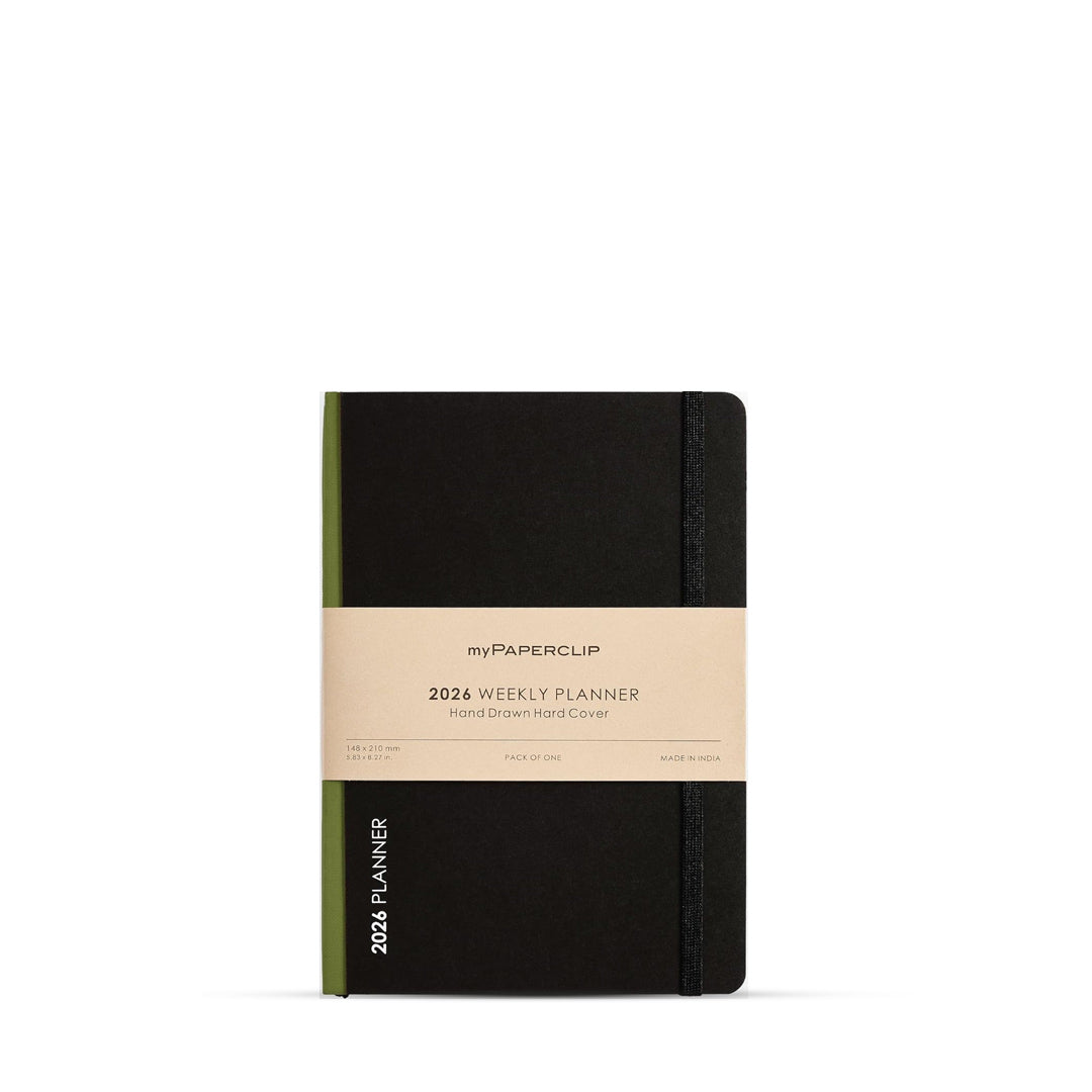 Mypaperclip 2026 Weekly Planner Hard Cover