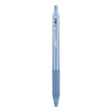 Guangbo Retraceable Assorted Gel Ink Press Pens 0.5mm (Pack of 5) - SCOOBOO - B72034 - Gel Pens