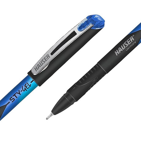 Hauser Germany Style Gel Pens 0.7mm - Pack Of 25 - SCOOBOO - Gel Pens