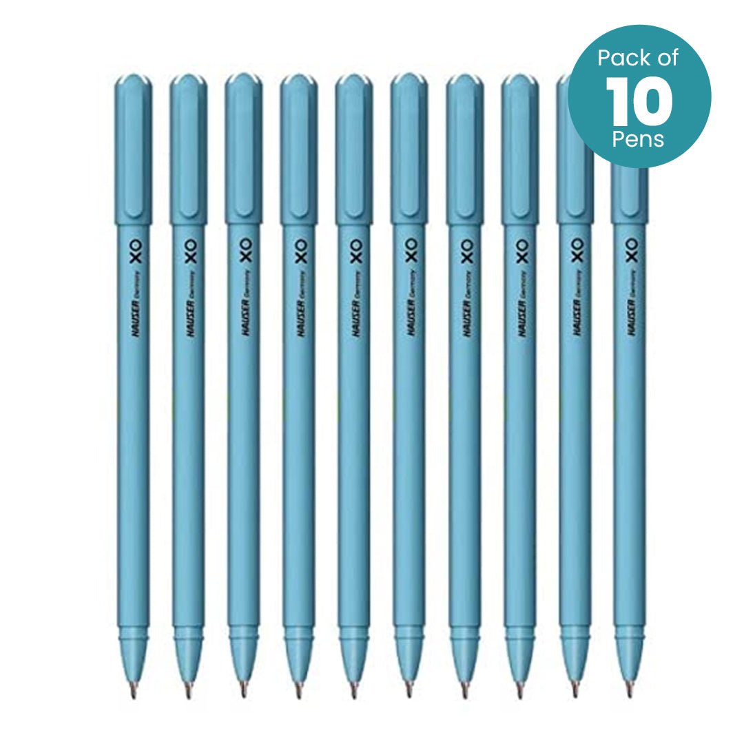 Hauser XO Ball Pens Pack Of 10 - SCOOBOO - Hauser XO - Ball Pen