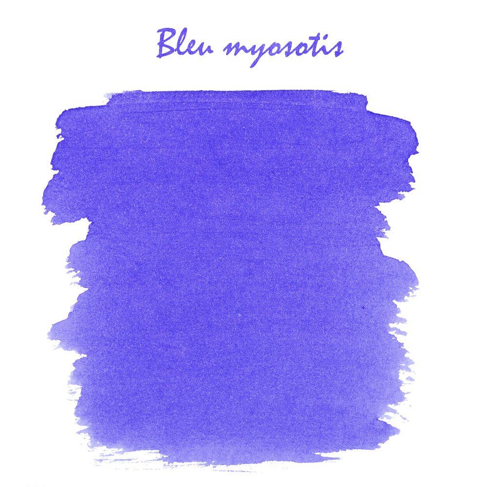 Herbin 350th Anniversary Ink Bottle (Bleu Myosotis - 500ML) 12915T - SCOOBOO - HB_350_INKBTL_BLUMYOSOTIS_500ML_12915T - Ink Bottle