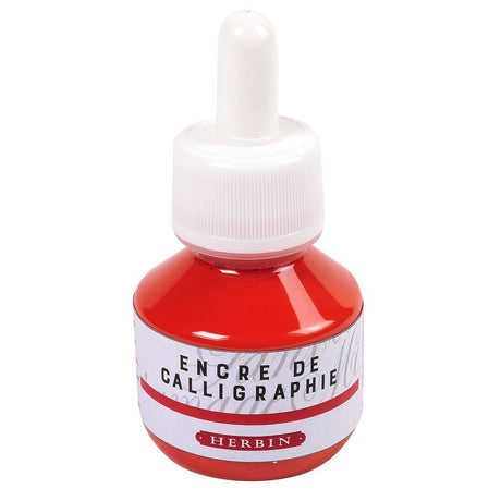 Herbin Calligraphy Ink Bottle (Red - 50ML) 11420T - SCOOBOO - HB_CALI_INKBTL_RED_50ML_11420T - Ink Bottle