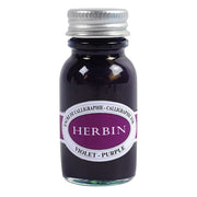Herbin Calligraphy Ink Bottle (Violet - 15ML) 12470T - SCOOBOO - HB_CALI_INKBTL_VLT_15ML_12470T - Ink Bottle