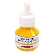 Herbin Calligraphy Ink Bottle (Yellow - 50ML) 11450T - SCOOBOO - HB_CALI_INKBTL_YLW_50ML_11450T - Ink Bottle