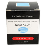 Herbin "D" Ink Bottle (Bleu Azur - 30ML) 13012T - SCOOBOO - HB_D_INKBTL_BLUAZUR_30ML_13012T - Ink Cartridge