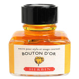 Herbin "D" Ink Bottle (Bouton D'Or - 30ML) 13053T - SCOOBOO - HB_D_INKBTL_BOUTONDOR_30ML_13053T - Ink Cartridge