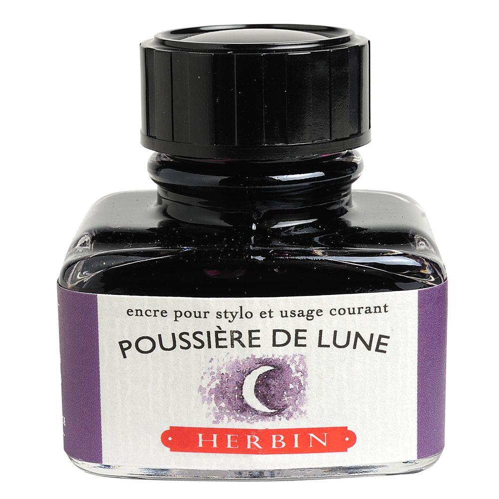 Herbin "D" Ink Bottle (Poussiere de Lune - 30ML) 13048T - SCOOBOO - HB_D_INKBTL_PSSRLNE_30ML_13048T - Ink Cartridge