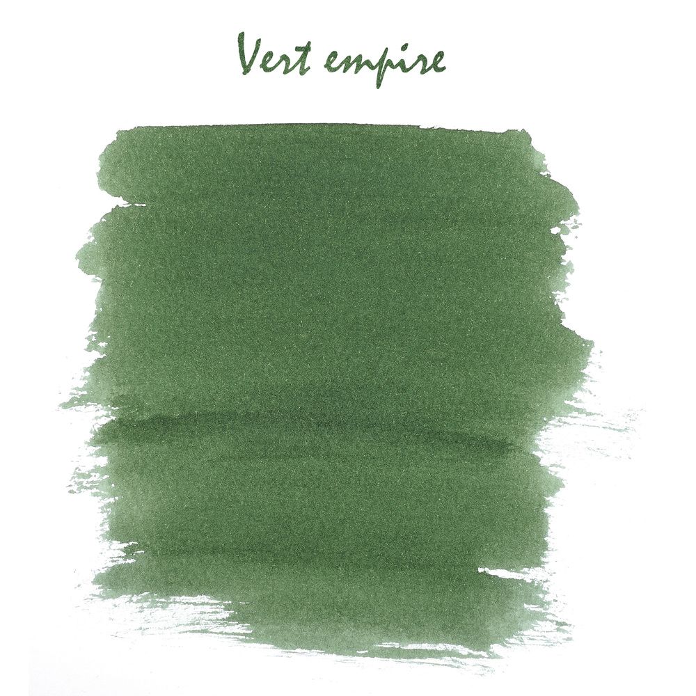 Herbin "D" Ink Bottle (Vert Empire - 30ML) 13039T - SCOOBOO - HB_D_INKBTL_VERTEMPIRE_30ML_13039T - Ink Bottle