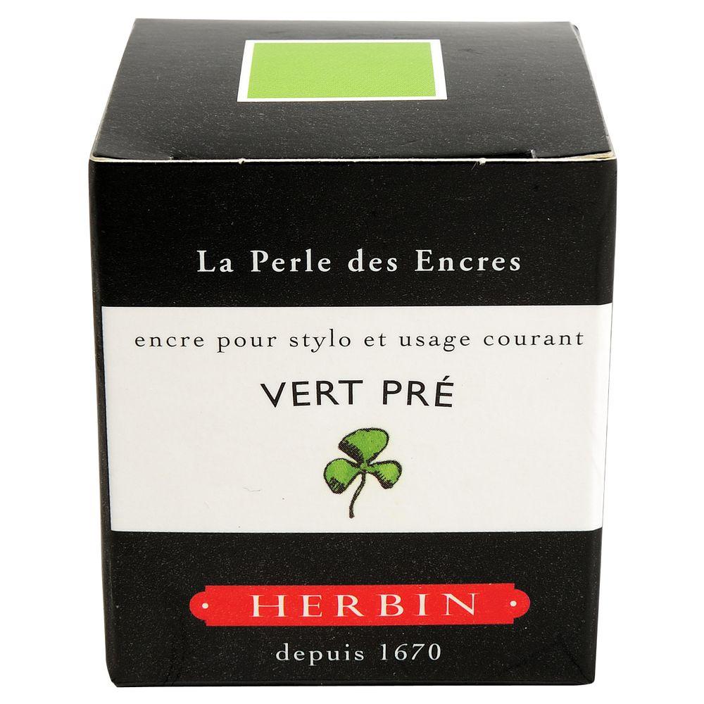 Herbin "D" Ink Bottle (Vert Pre - 30ML) 13031T - SCOOBOO - HB_D_INKBTL_VERTPRE_30ML_13031T - Ink Bottle