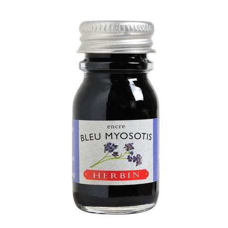 Herbin Ink Bottle (Bleu Myosotis - 10ML) 11515T - SCOOBOO - HB_INKBTL_BLUMYOSOTIS_10ML_11515T - Ink Bottle