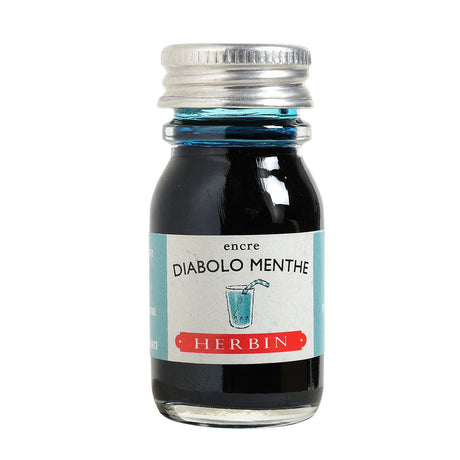 Herbin Ink Bottle (Diabolo Menthe - 10ML) 11533T - SCOOBOO - HB_INKBTL_DBOLMTHE_10ML_11533T - Ink Bottle