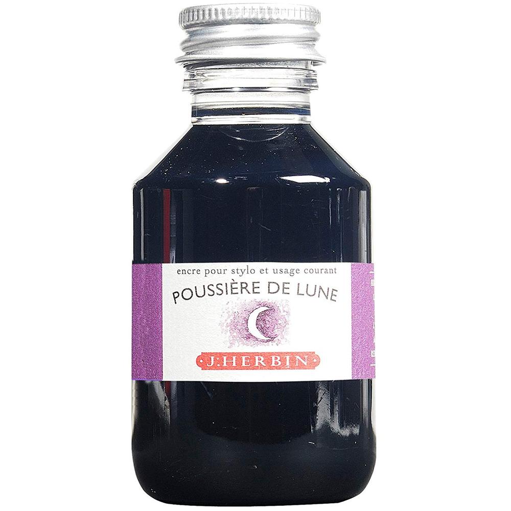 Herbin Ink Bottle (Poussiere de Lune - 100ML) 17048T - SCOOBOO - HB_INKBTL_MOONDUST_100ML_17048T - Ink Bottle