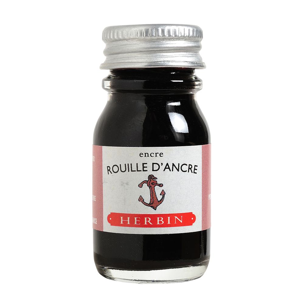 Herbin Ink Bottle (Rouille D'Ancre - 10ML) 11558T - SCOOBOO - HB_INKBTL_ROULDNCRE_10ML_11558T - Ink Bottle