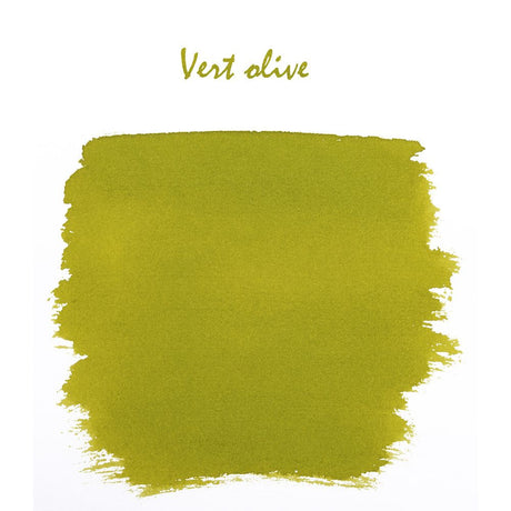 Herbin Ink Bottle (Vert Olive - 10ML) 11536T - SCOOBOO - HB_INKBTL_VERTOLIVE_10ML_11536T - Ink Bottle