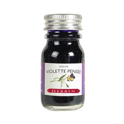 Herbin Ink Bottle (Violette Pensee - 10ML) 11577T - SCOOBOO - HB_INKBTL_VLTPENSEE_10ML_11577T - Ink Bottle