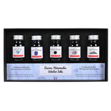 Herbin Ink Bottle (Winter - 10ML - Set of 5) 18504T - SCOOBOO - HB_INKBTL_WIN_10ML_ST5_18504T - Ink Bottle