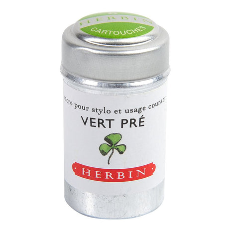 Herbin Ink Cartridge (Vert Pre - Pack of 6) 20131T - SCOOBOO - HB_INKCART_VERTPRE_PK6_20131T - Ink Cartridge