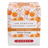 Herbin Perfumed Ink Bottle (Amber/Orange - 30ML) 13756T - SCOOBOO - HB_PRFM_INKBTL_AMBORN_30ML_13756T - Ink Bottle