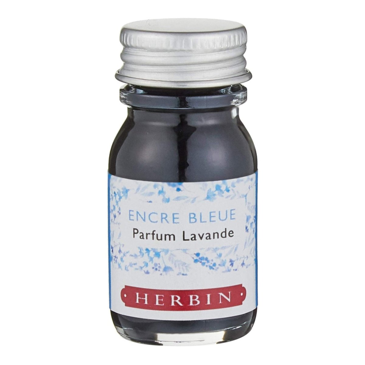 Herbin Perfumed Ink Bottle (Blue/Lavender - 10 ML) 13710ST - SCOOBOO - HB_PRFM_INKBTL_BLULVN_10ML_13710ST - Ink Bottle