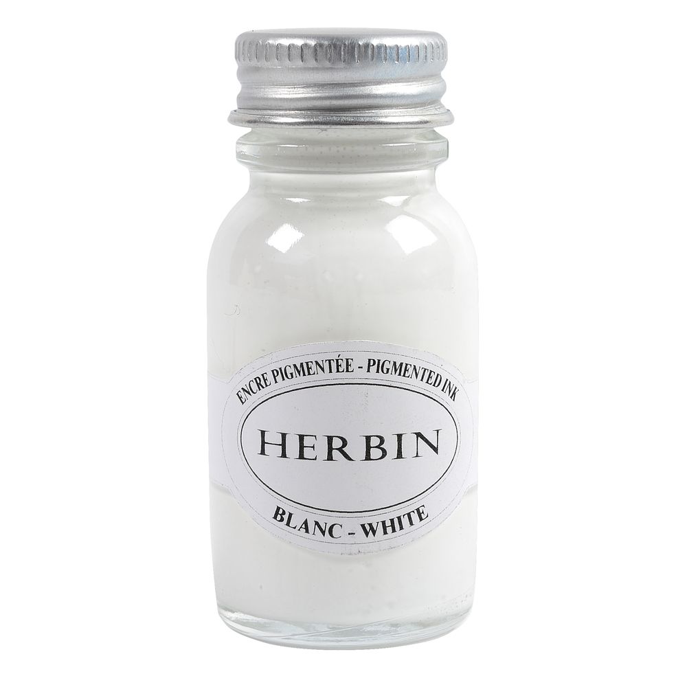 Herbin Pigmented Ink Bottle (15ML - Set of 4) 11704T - SCOOBOO - HB_PGMT_INKBTL_15ML_ST4_11704T - Ink Bottle