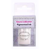 Herbin Pigmented Ink Bottle (White - 15ML) 12501T - SCOOBOO - HB_PGMT_INKBTL_WHT_15ML_12501T - Ink Bottle