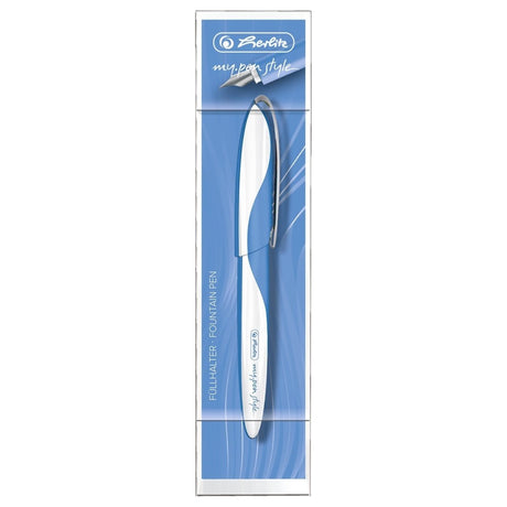 Herlitz my.pen Style Baltic Blue Fountain Pen 50003211 - SCOOBOO - HZ_MYPN_STY_BTCBLU_FPM_50003211 - Fountain Pen