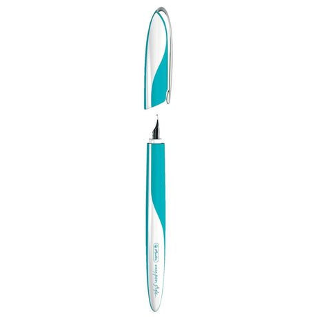 Herlitz my.pen Style Caribbean Turquoise Fountain Pen 11357225 - SCOOBOO - HZ_MYPN_STY_CARB_TQ_FPM_11357225 - Fountain Pen