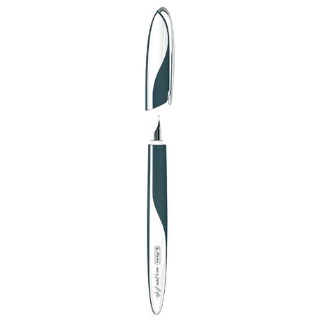 Herlitz my.pen Style Dark Shale Fountain Pen 11357241 - SCOOBOO - HZ_MYPN_STY_DKSHL_FPM_11357241 - Fountain Pen