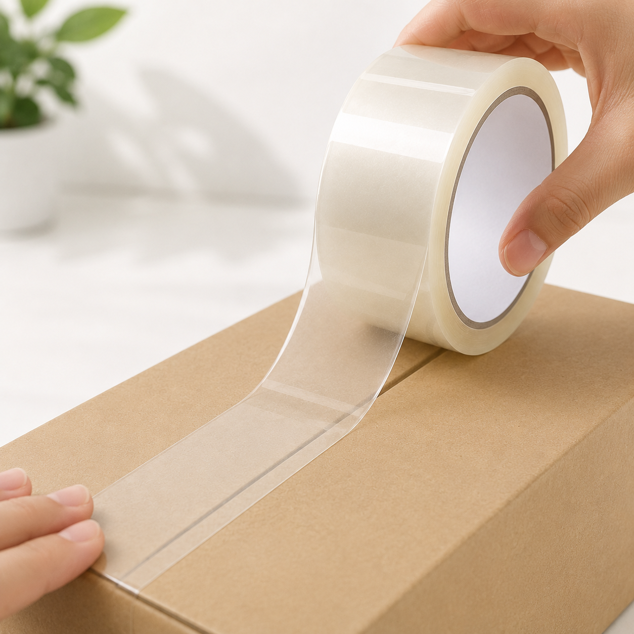 Oddy Self Adhesive Packing Tape-Pack of 8