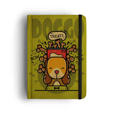 Mooch Diary Handcrafted  For Your Stories -A5 (khaki Paper)