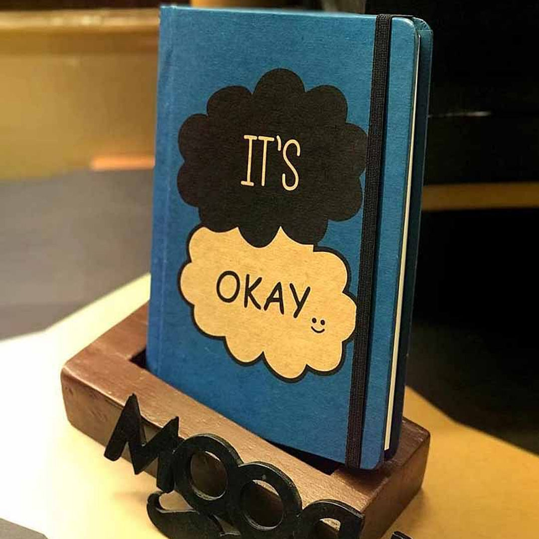 Mooch Quotes A5 Plain Notebook