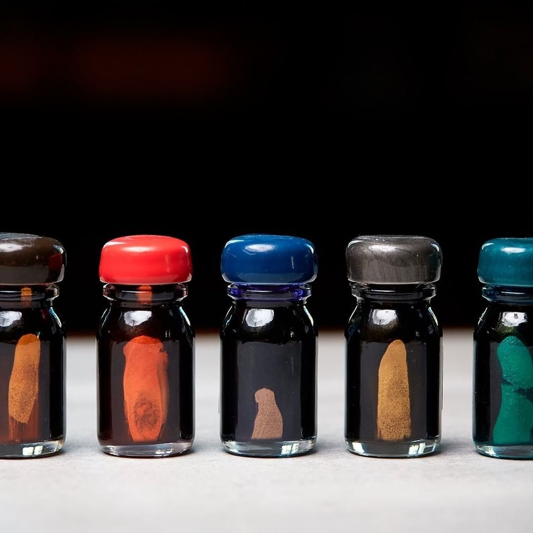 Jacques Herbin 1670 Anniversary Ink Set (10 ML - Set of 5) 14000JT - SCOOBOO - JHB_1670_INKSET_10ML_ST5_14000JT - Ink Bottle