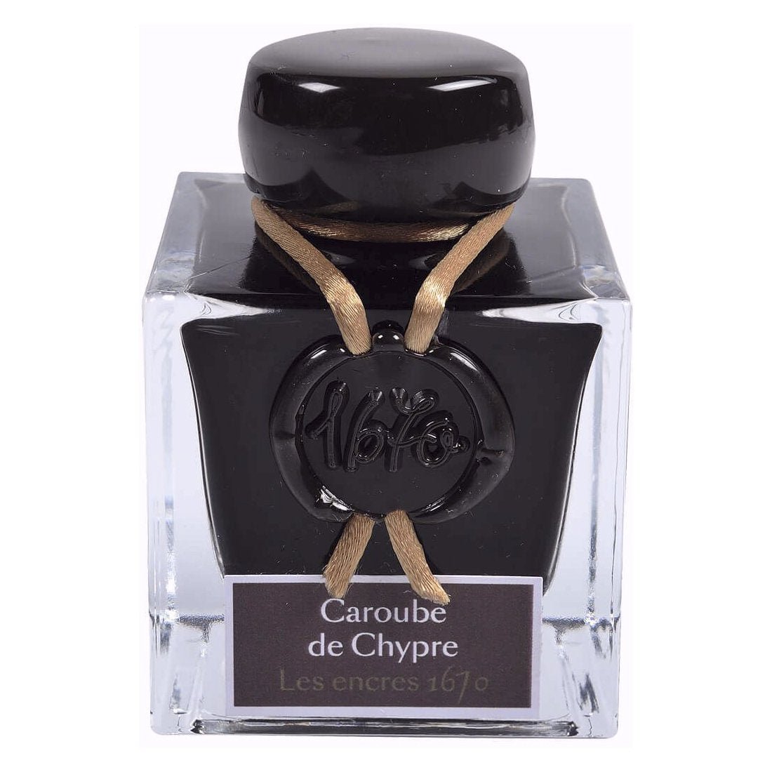 Jacques Herbin 1670 Ink Bottle (Carob of Cyprus - 50ML) 15045JT - SCOOBOO - JHB_1670_INKBTL_CROBCYP_50ML_15045JT - Ink Bottle