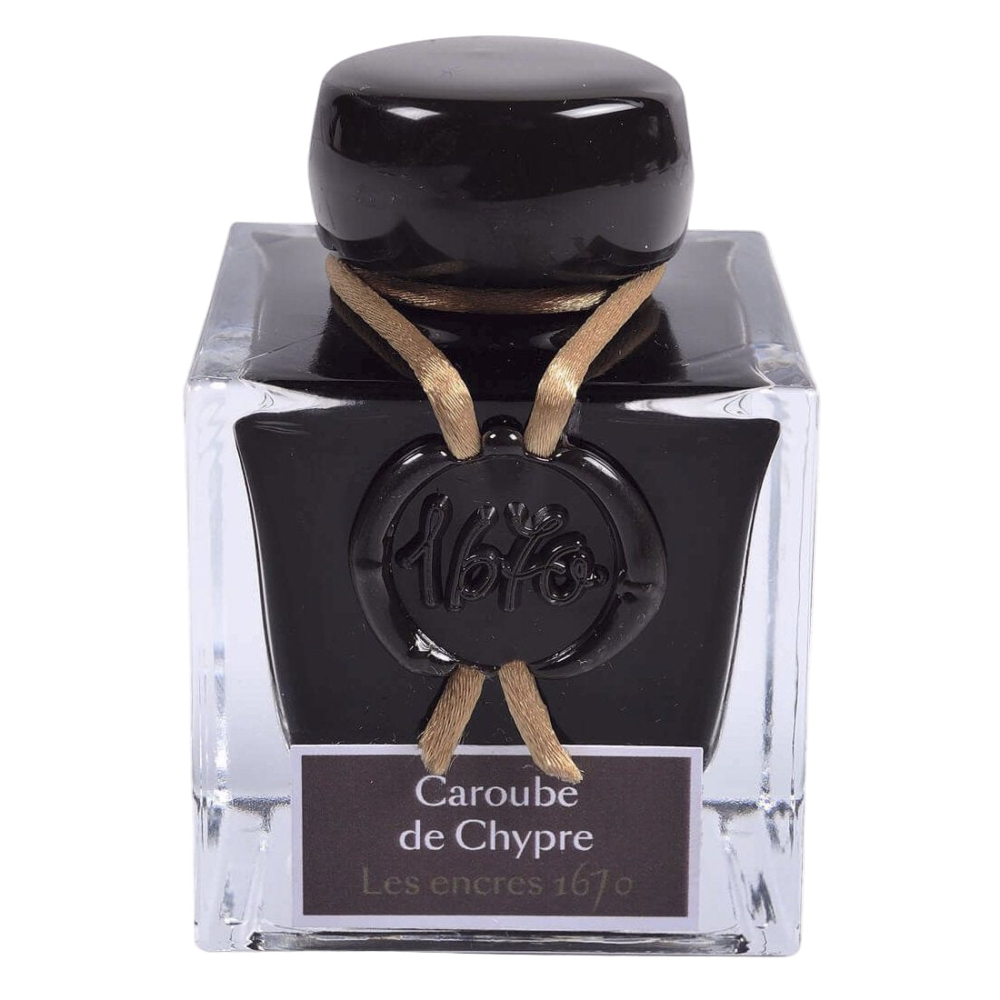 Jacques Herbin 1670 Ink Bottle (Carob of Cyprus - 50ML) 15045JT - SCOOBOO - JHB_1670_INKBTL_CROBCYP_50ML_15045JT - Ink Bottle