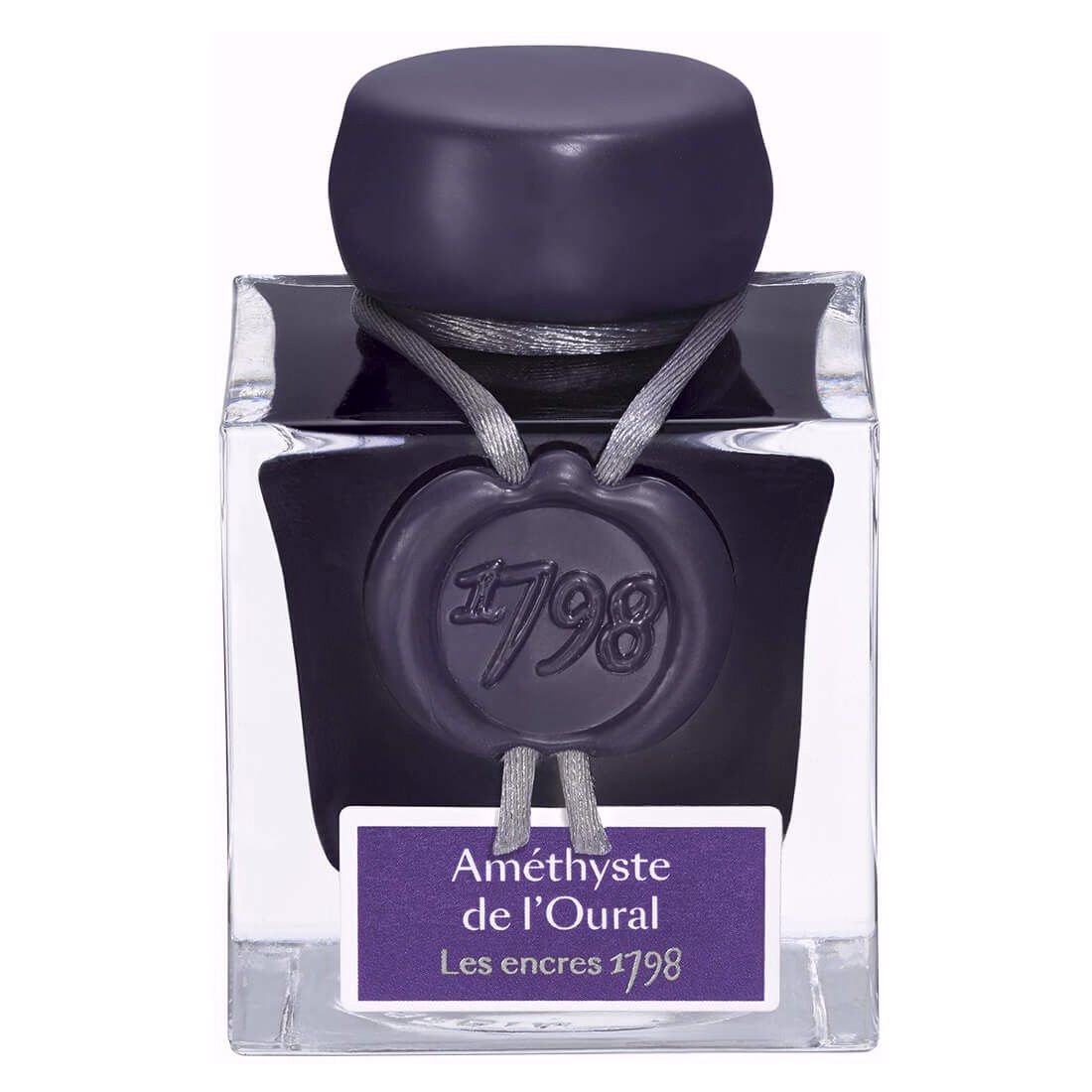 Jacques Herbin 1798 Ink Bottle (Amethyste de L'Oural - 50ML) 15579JT - SCOOBOO - JHB_1798_INKBTL_AMTHURL_50ML_15579JT - Ink Bottle