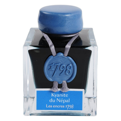 Jacques Herbin 1798 Ink Bottle (Kyanite du Nepal - 50ML) 15513JT - SCOOBOO - JHB_1798_INKBTL_KYNTENPL_50ML_15513JT - Ink Bottle