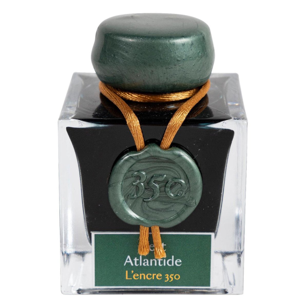 Jacques Herbin 350 Ink Bottle (Vert Atlantide - 50ML) 15139JT - SCOOBOO - JHB_350_INKBTL_VERTATLDE_50ML_15139JT - Ink Bottle