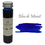 Jacques Herbin Essentielles Ink Bottle (Bleu de Minuit - 15 ML) 12119JT - SCOOBOO - JHB_INKBTL_BLUMNT_15ML_12119JT - Ink Bottle