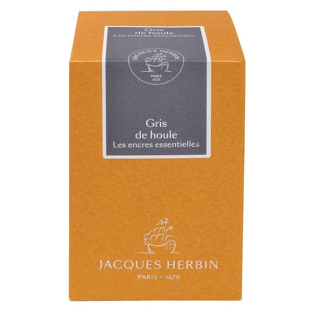 Jacques Herbin Essentielles Ink Bottle (Gris de Houle - 50 ML) 13108JT - SCOOBOO - JHB_INKBTL_GRSHOU_50ML_13108JT - Ink Bottle