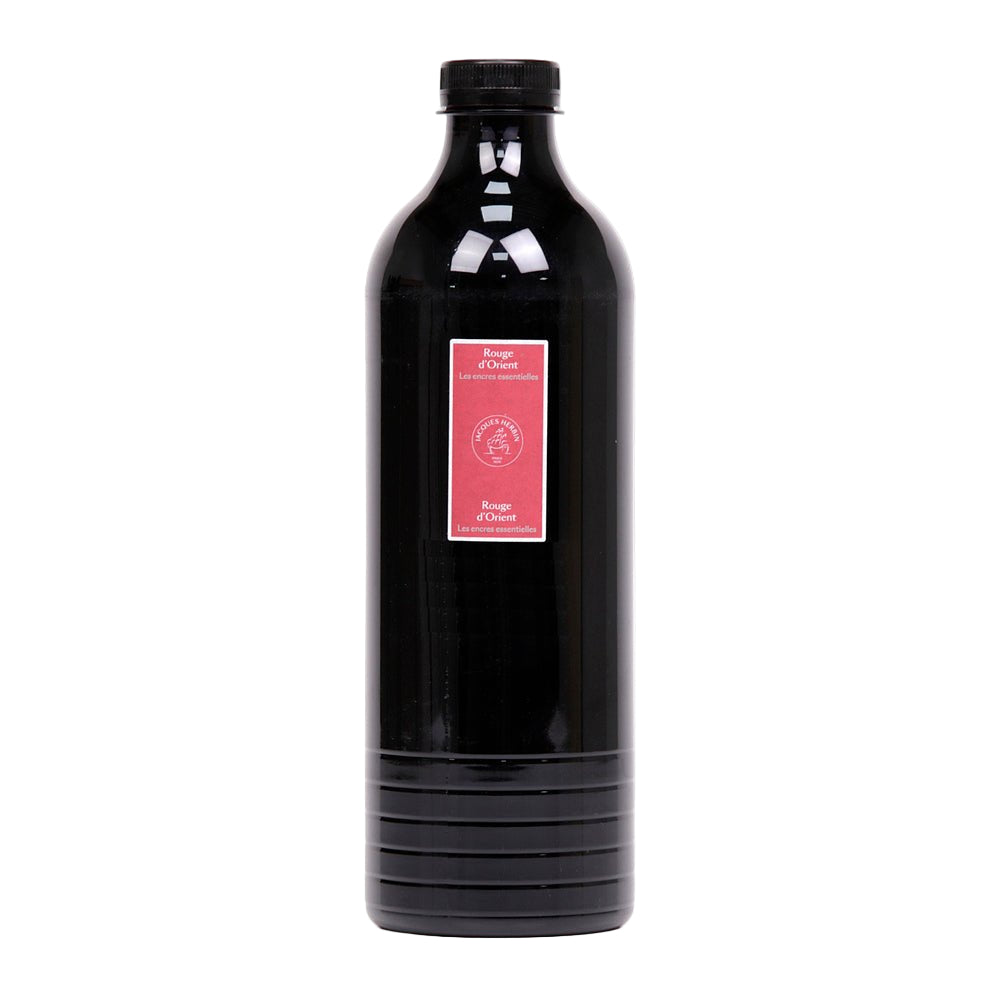 Jacques Herbin Essentielles Ink Bottle (Rouge d'Orient - 1500 ML) 13569JT - SCOOBOO - JHB_ESS_INKBTL_RGEORI_1500ML_13569JT - Ink Bottle