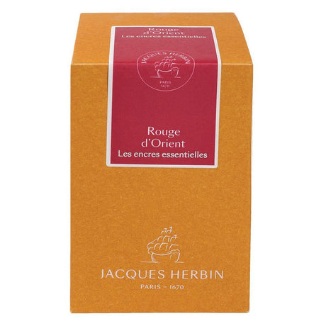 Jacques Herbin Essentielles Ink Bottle (Rouge d'Orient - 50 ML) 13169JT - SCOOBOO - JHB_INKBTL_RGEORI_50ML_13169JT - Ink Bottle