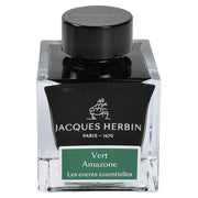 Jacques Herbin Essentielles Ink Bottle (Vert Amazone - 50 ML) 13137JT - SCOOBOO - JHB_INKBTL_VRTAMZ_50ML_13137JT - Ink Bottle