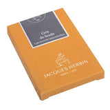 Jacques Herbin Essentielles Ink Cartridge (Gris de Houle - Pack of 7) 11008JT - SCOOBOO - JHB_ESS_INKCART_GRSHOU_PK7_11008JT - Ink Cartridge